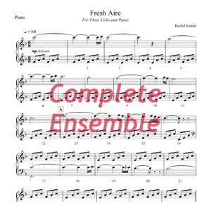 Fresh Aire Complete Ensemble pdf cover art