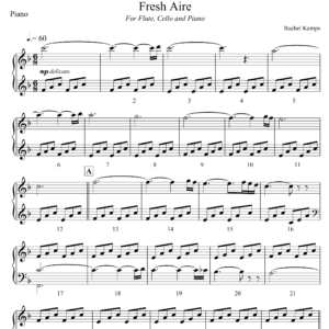 sheet music page