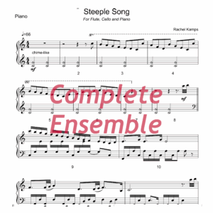 Steeple Song Complete Ensemble sheet music cover art